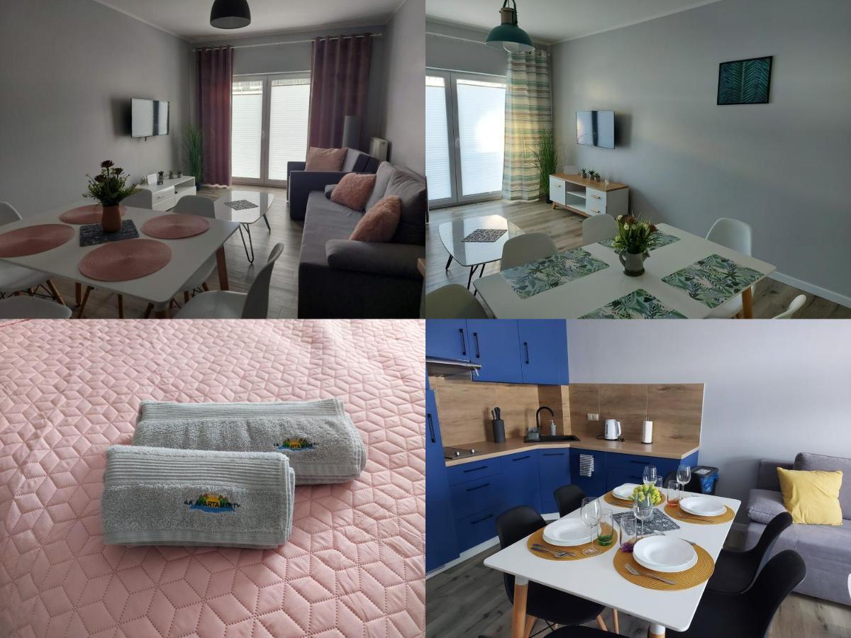 Apartamenty Z Tarasami "Mietowy Spokoj 15" "Romantyczna Szarosc 16" "Niebieska Elegancja 17" Maksymalnie Dla 6 Osob Pobierowo Ngoại thất bức ảnh