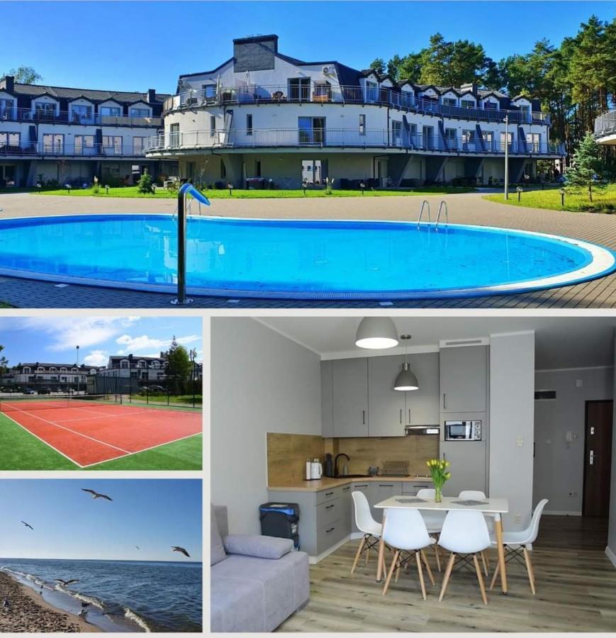 Apartamenty Z Tarasami "Mietowy Spokoj 15" "Romantyczna Szarosc 16" "Niebieska Elegancja 17" Maksymalnie Dla 6 Osob Pobierowo Ngoại thất bức ảnh